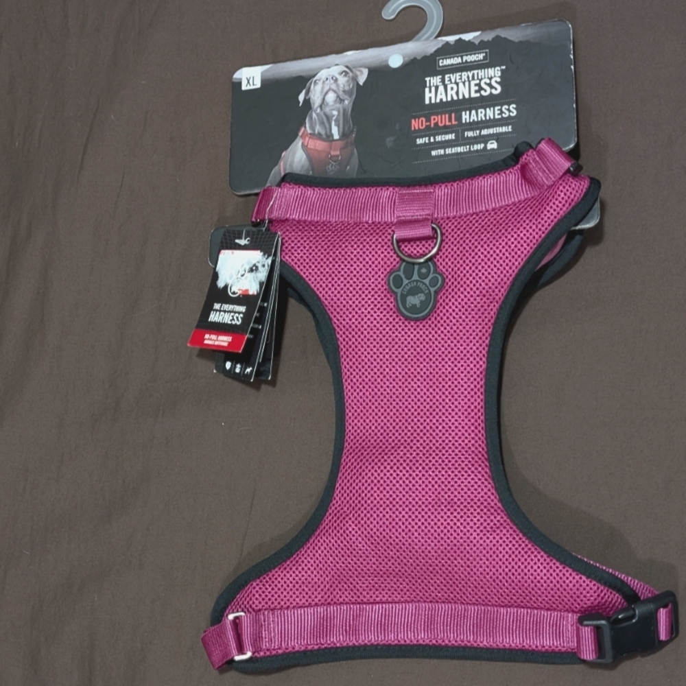 Canada Pooch Dog Harness, Pink, Size XL